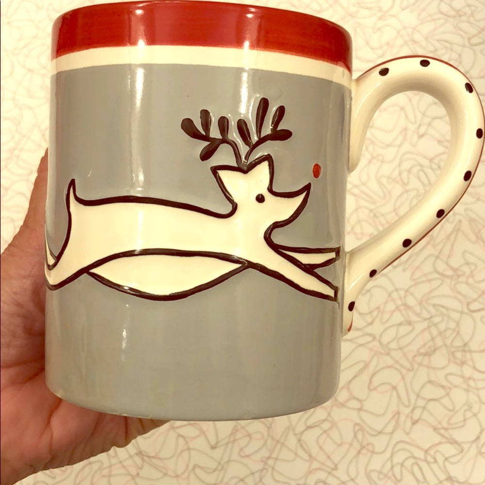 ❤️Whimsical Rudolph Mug❤️